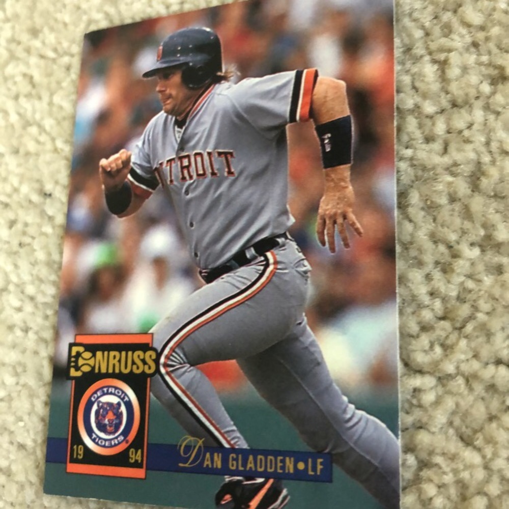 Detroit Tigers baseball cards